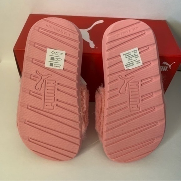 NIB. PUMA Cool Cat Faux Fur Slide Sandal - Picture 7 of 8